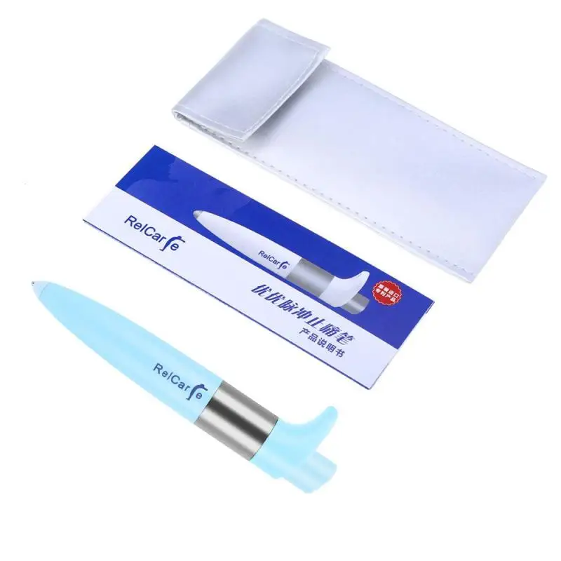 Accupuncture Pen Портативный Handhled электронные тела массаж шеи спине помощи точки