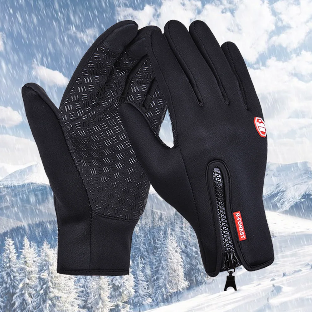 Kyncilor Перчатки велосипедные Guantes тактильные Luva водонепроницаемый бархатный утеплитель зимний уличный экран сенсорные велосипедные перчатки для мужчин и женщин