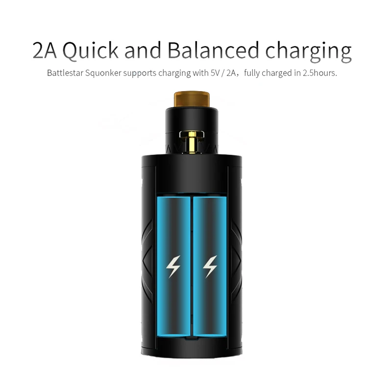 Smoant Battlestar 200 Вт TC Squonker Комплект 7 мл емкость коробка мод и battlestar RDA Двойной 18650 Vape