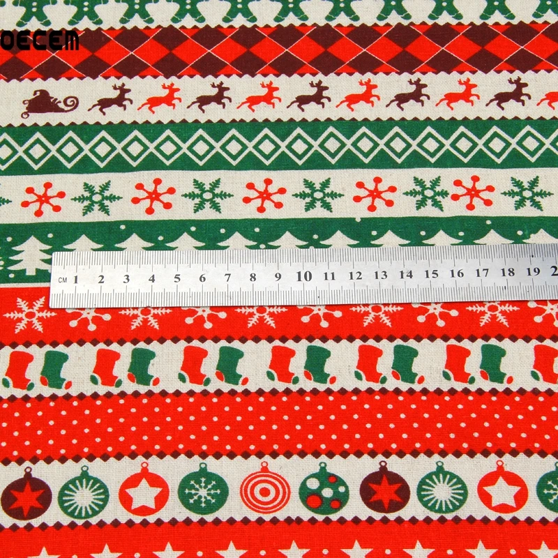145*50cm Natural Cotton Linen Fabrics For DIY Patchwork Sofa Table Cloth Curtain Dress Home Decoration OM76 | Дом и сад