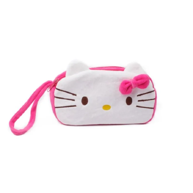 Милые плюшевые кошельки hello kitty, кавайная кукла, плюшевый кошелек, сумка для монет, плюшевая игрушка, рождественский подарок, кукла S1173 - Цвет: 01