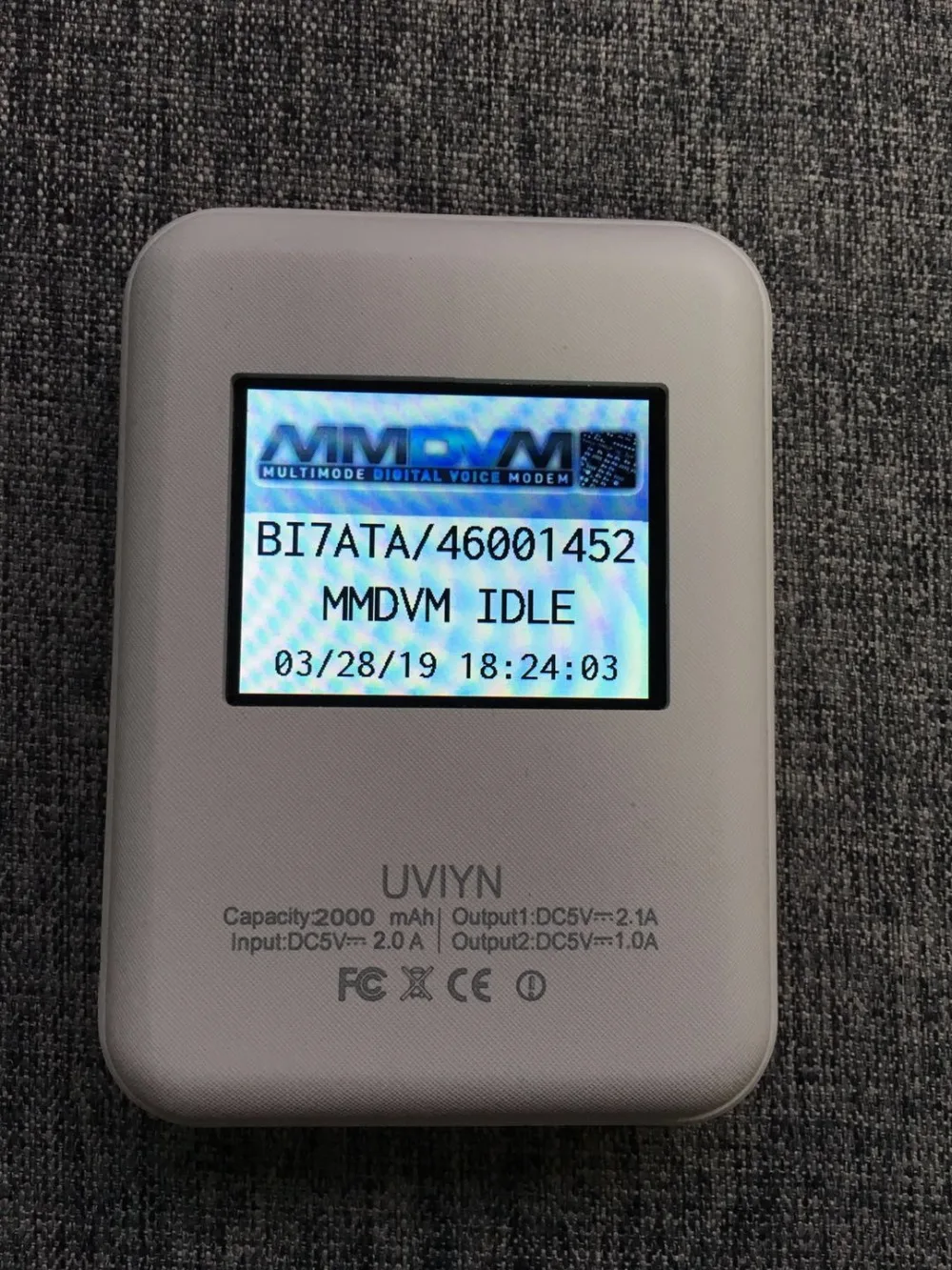 2019 UHF/VHF + wifi цифровой Hotsopt MMDVM поддержка DMR P25 YSF QSO внутри перезаряжаемая
