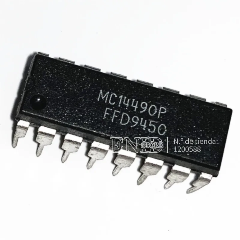 1 шт./лот MC14490P MC14490 14490 P DIP16|Интегральные схемы| |