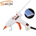 20 W 30 W ЕС Plug термоклей пистолет с 5 шт 20 штук 7 мм Клеевые стержни промышленные домой DIY мини горячего Пистолеты электрический ремонт тепла инструмент