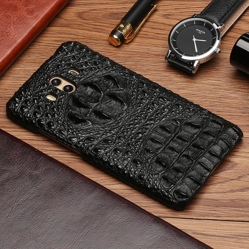 Оригинальный чехол из воловьей кожи для телефона Huawei Mate RS 9 10 Pro P8 P9 P10 P20 Lite с