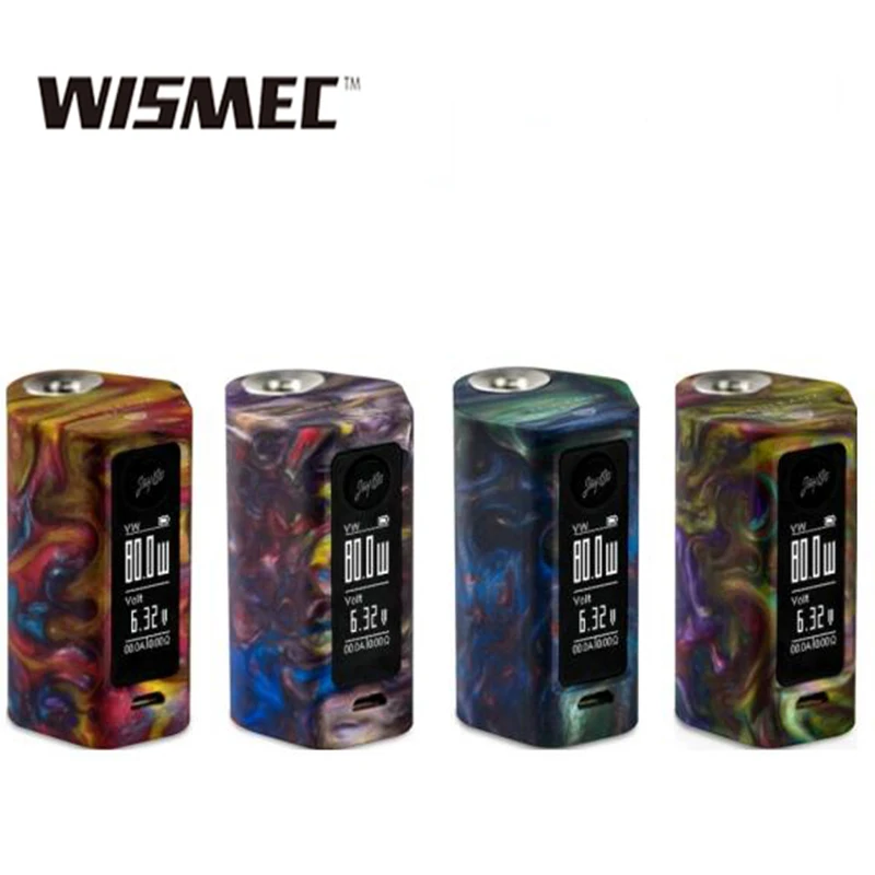 Wismec Reuleaux RX Мини Смолы vape 2100 мАч Версия 80 Вт Поле Mod электронная сигарета батареи