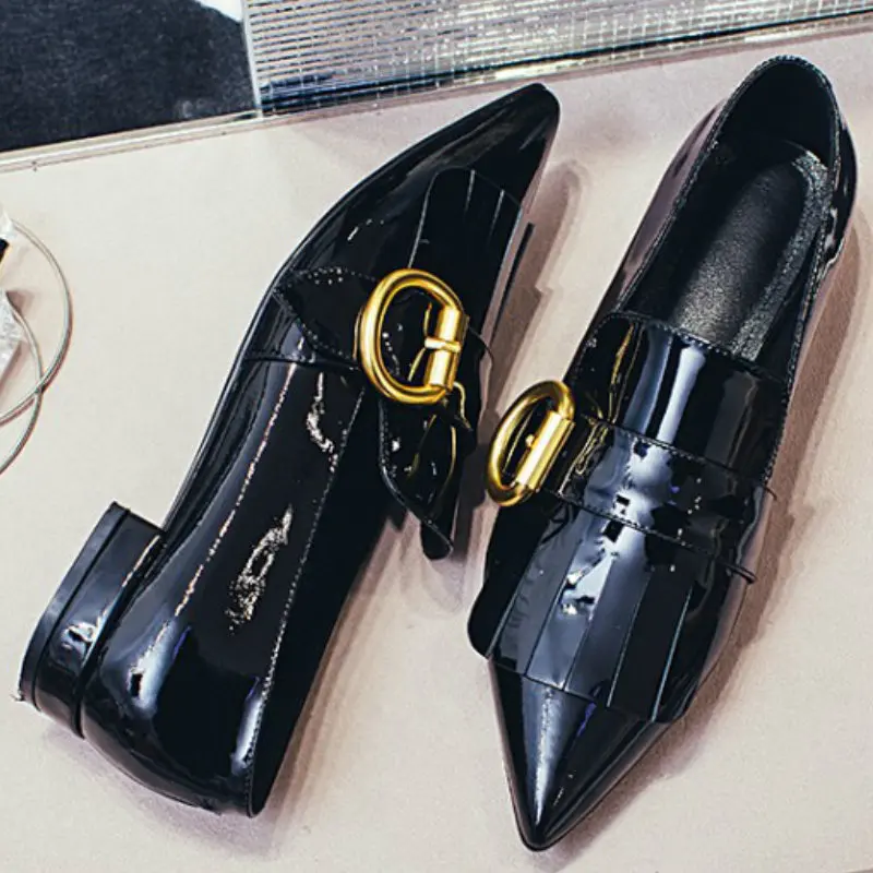 Бренд дизайн 2017 весна лето женщин натуральная кожа плоский каблук обувь одного