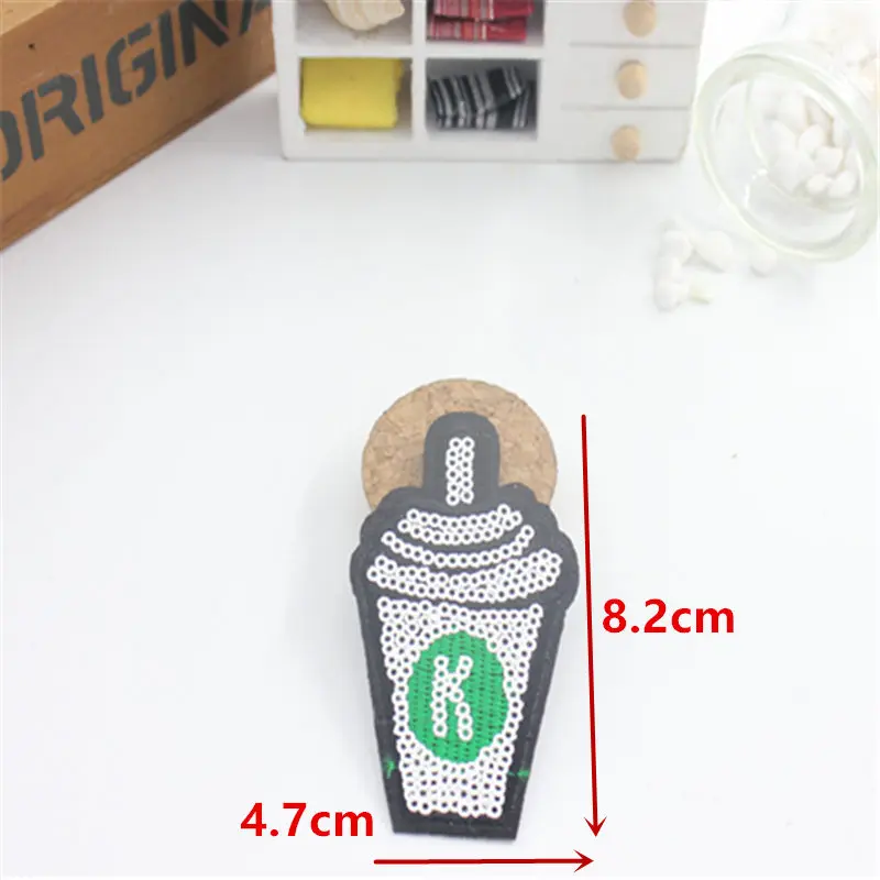 1 шт. вышитая проволока тканевая нашивка украшение брендовая популярная сделай