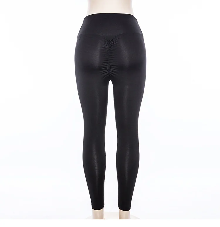 Scrunch Butt Leggings Gym Pant High Waist Elastic Sexy Yoga Pants Women Push Up Sports | Спорт и развлечения