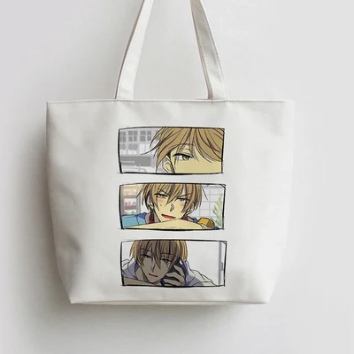 Самые Huggable пригрозил мне сумки аниме мультфильм холст унисекс Студенческая