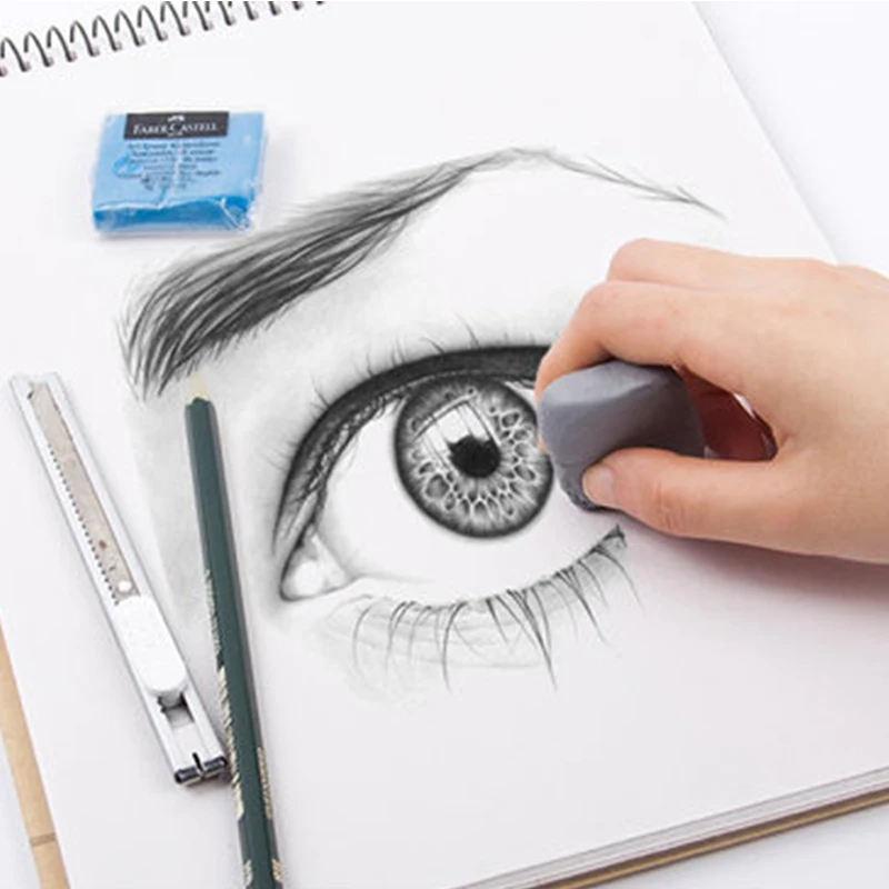 Faber Castell красочные/серый разминаемый ластик для угольных карандашей 5 шт./лот искусство мягкая Лепка глина нетоксичные 127120
