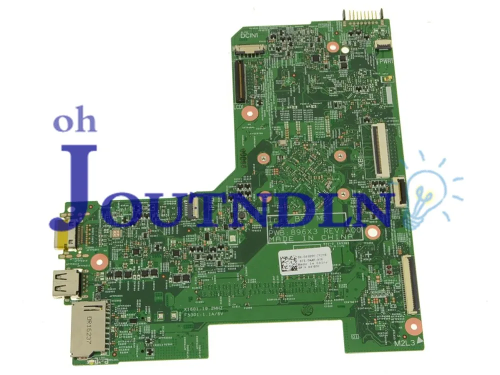Материнская плата JOUTNDLN для ноутбука Dell Inspiron 3000 15-3552 41D5Y 041D5Y CN-041D5Y N3050 Встроенная DDR3