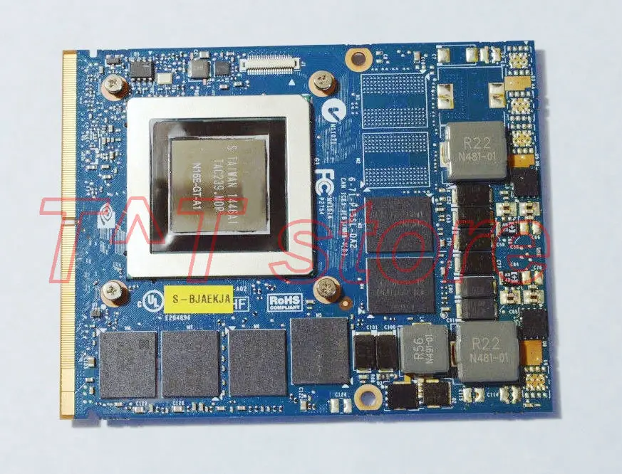 GTX 970M GTX970M 6 ГБ GDDR5 графической видеокарты N16E GT A1 71 P15SL DA2 для Clevo P375SM P170EM P150EM P157SM P151SM