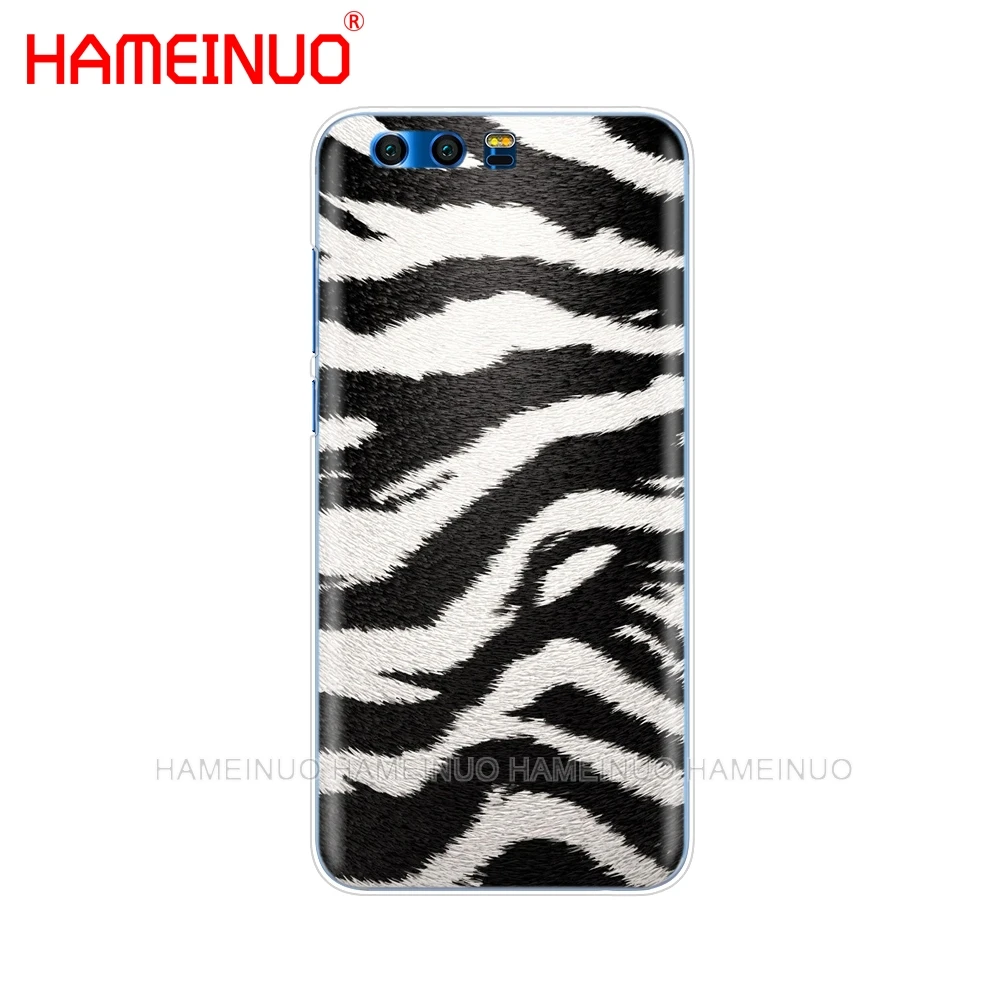 Чехол HAMEINUO для Huawei Honor 10 V10 4A 5A 6A 7A 6C 6X 7X 8 9 LITE с изображением зебры в черно-белую