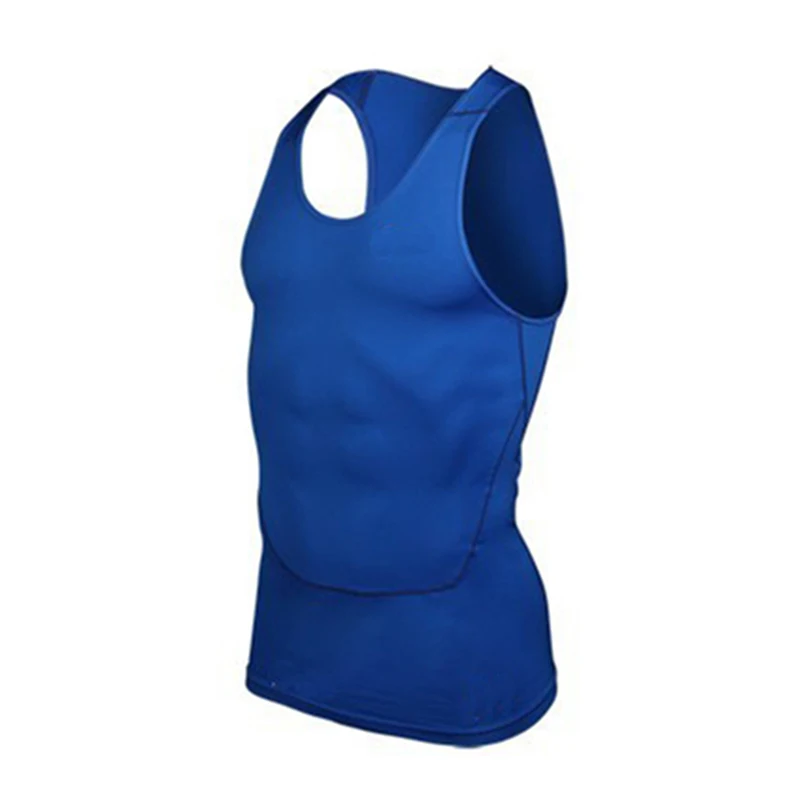 майки мужские Мужчины сжатия Жилеты Быстрый сухой Tank Top PRO Combat баскетбол футбол