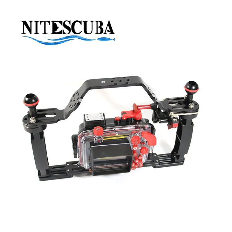 NiteScuba поднос для дайвинга ручка/кронштейн/переноска TG5 RX100 Gopro Canon камера корпус