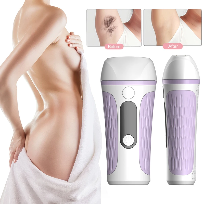 Аппарат для безболезненного удаления волос IPL лазером мини электрический