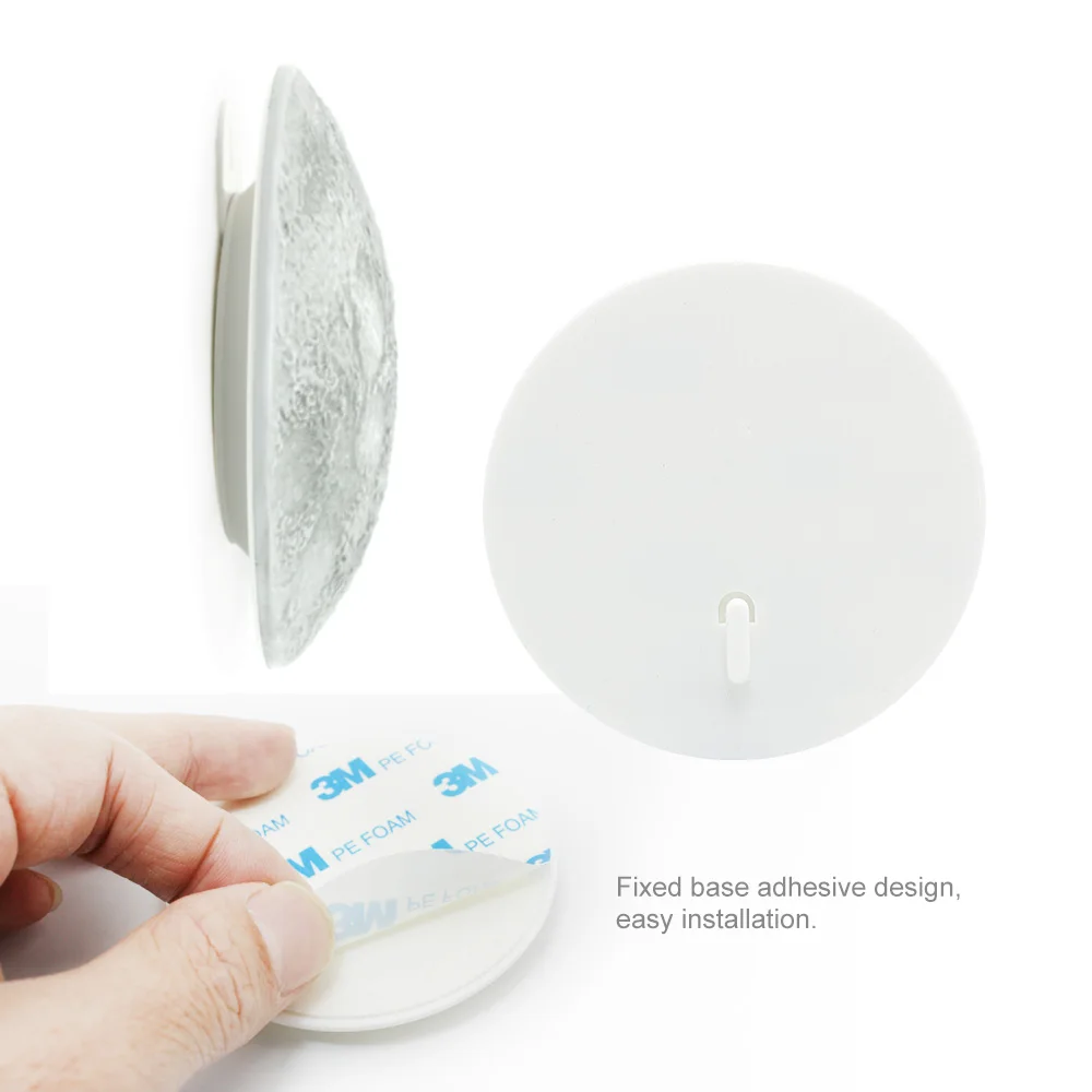 

Indoor LED Moon Lamp With Remote Control Relaxing Healing Wall Hanging Lamp Night Light Sensor Decoration for Kids Children Gift