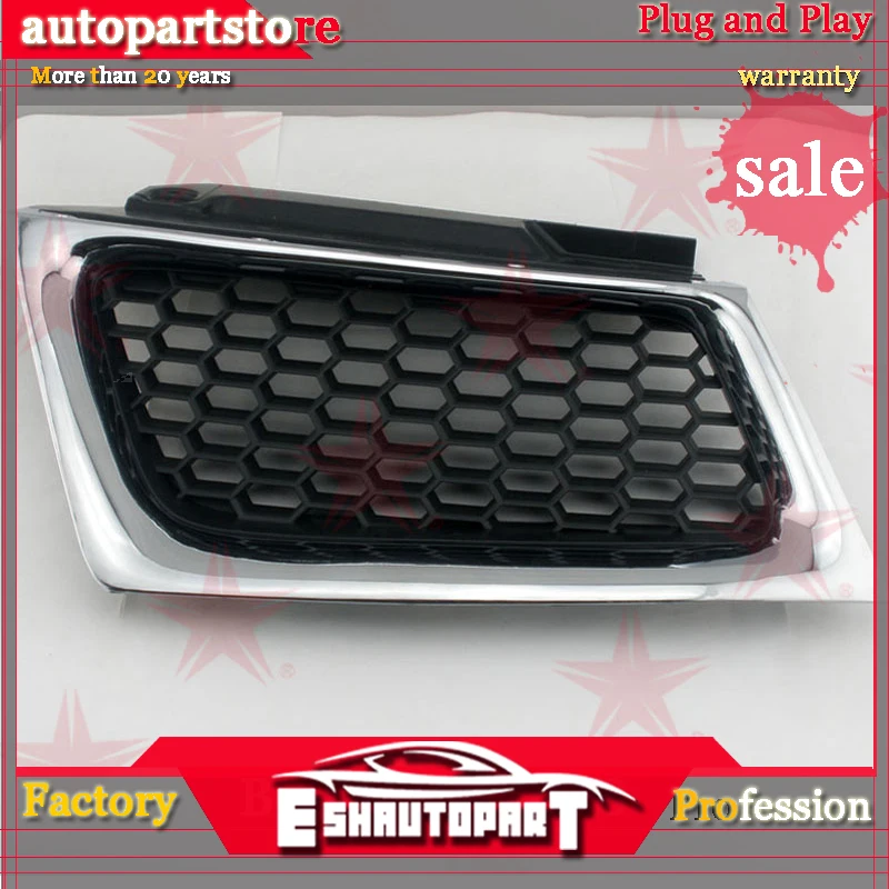 ABS пластик автомобиля Передняя сотовая решетка Ремонт для Mitsubishi Pajero Sport 2009