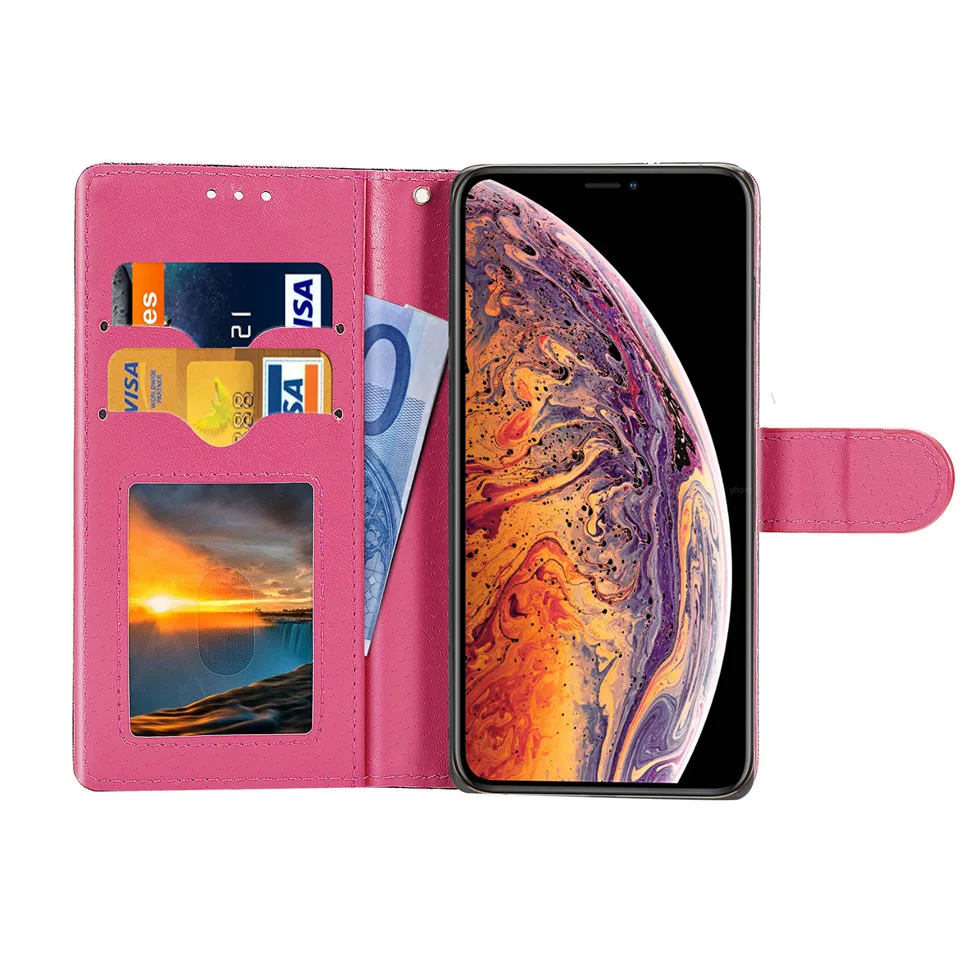 Крутой женский кожаный бумажник флип леопардовый чехол для Apple iPhone X XR coque XS max кошелек чехол 8 7 plus funda 6 6s plus 11 чехол