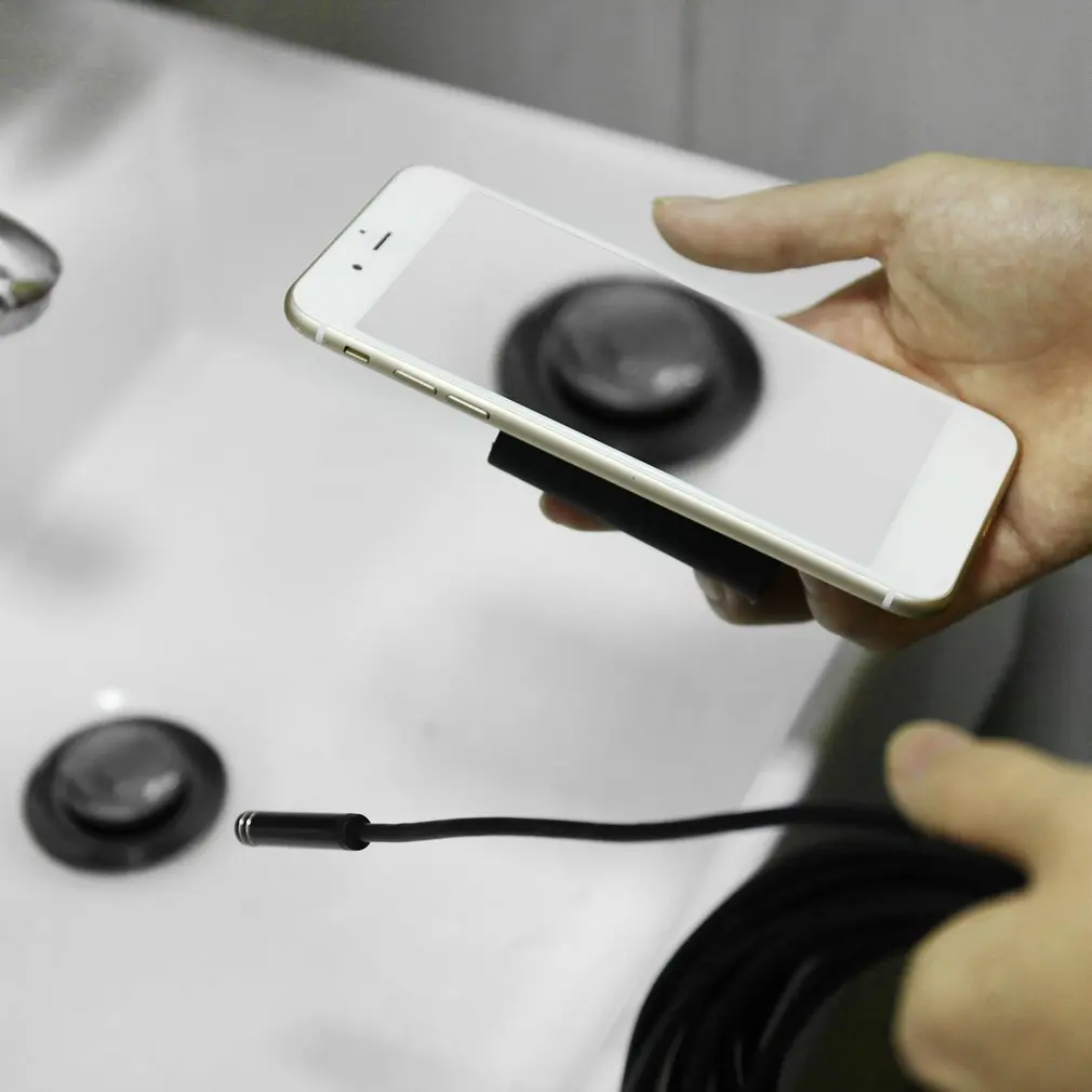 8 мм объектив Регулируемая эндоскоп микроскоп Камера гибкие IP67