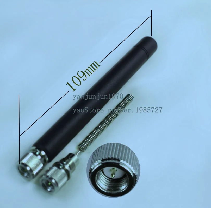 

Svtkpzp 315 MHZ omnidirectional small glue set of antenna WIFI small SMA and head and needle 2 dbi antenna gain