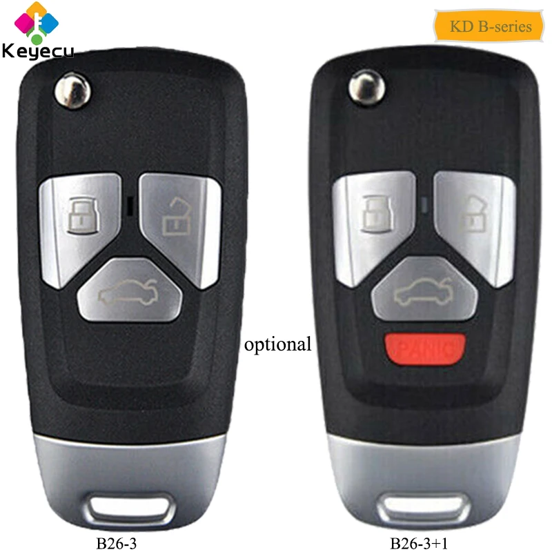 Пульт дистанционного B26 3 KEYECU серии B + 1 для KD900 KD X2 MINI KEYDIY многофункциональный