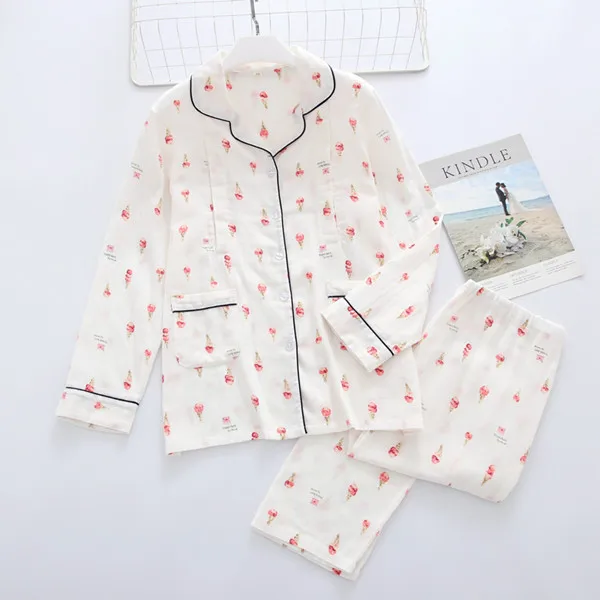 Новинка весна лето 2019 Хлопковая пижама для грудного вскармливания одежда сна