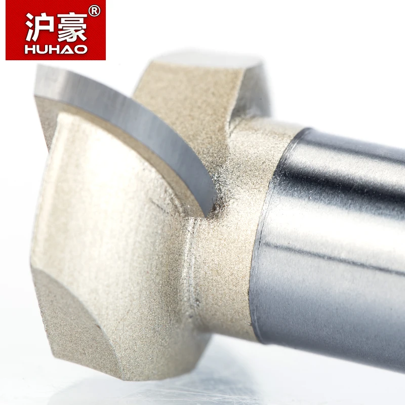 HUHAO 1 шт. 1/4 "1/2" хвостовик бит бухты с подшипник деревообрабатывающий