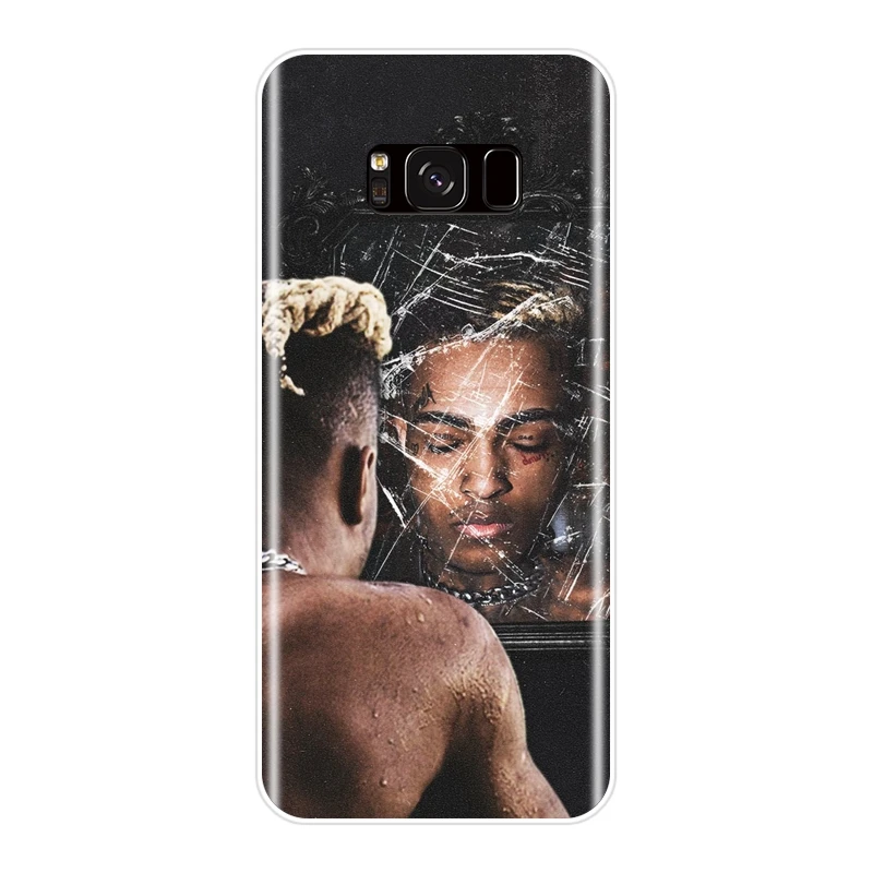 Мягкая задняя крышка для Samsung Galaxy S8 S9 Plus S5 S6 S7 Edge Xxxtentacion Рэппер чехол силиконовый