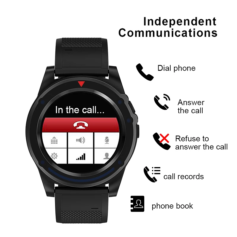 COBRAFLY R18 Bluetooth Смарт часы для мужчин Android IOS водонепроницаемый с слотом sim карты