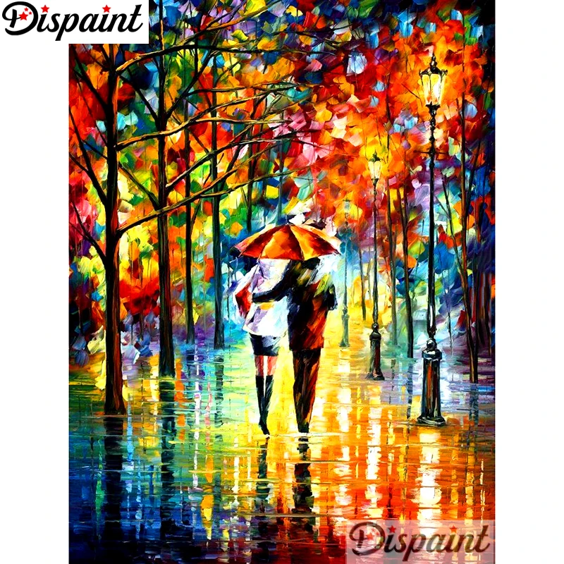 

Dispaint Full Square/Round Drill 5D DIY Diamond Painting "Tree couple" Embroidery Cross Stitch 3D Home Decor A10657