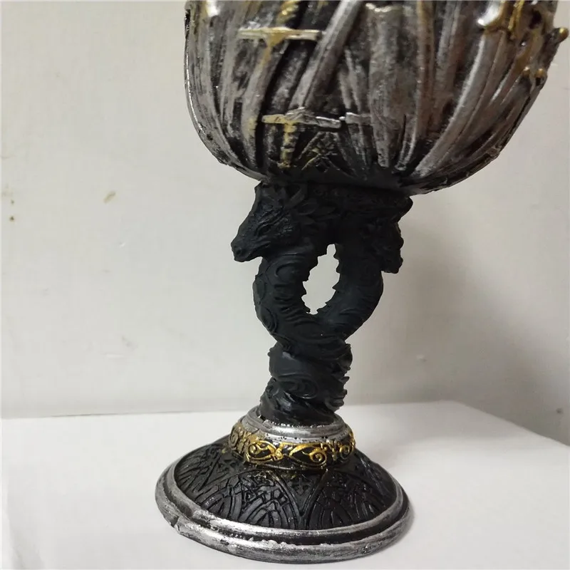 Новое поступление Игра престолов из нержавеющей стали и смолы 3D кружка для пива