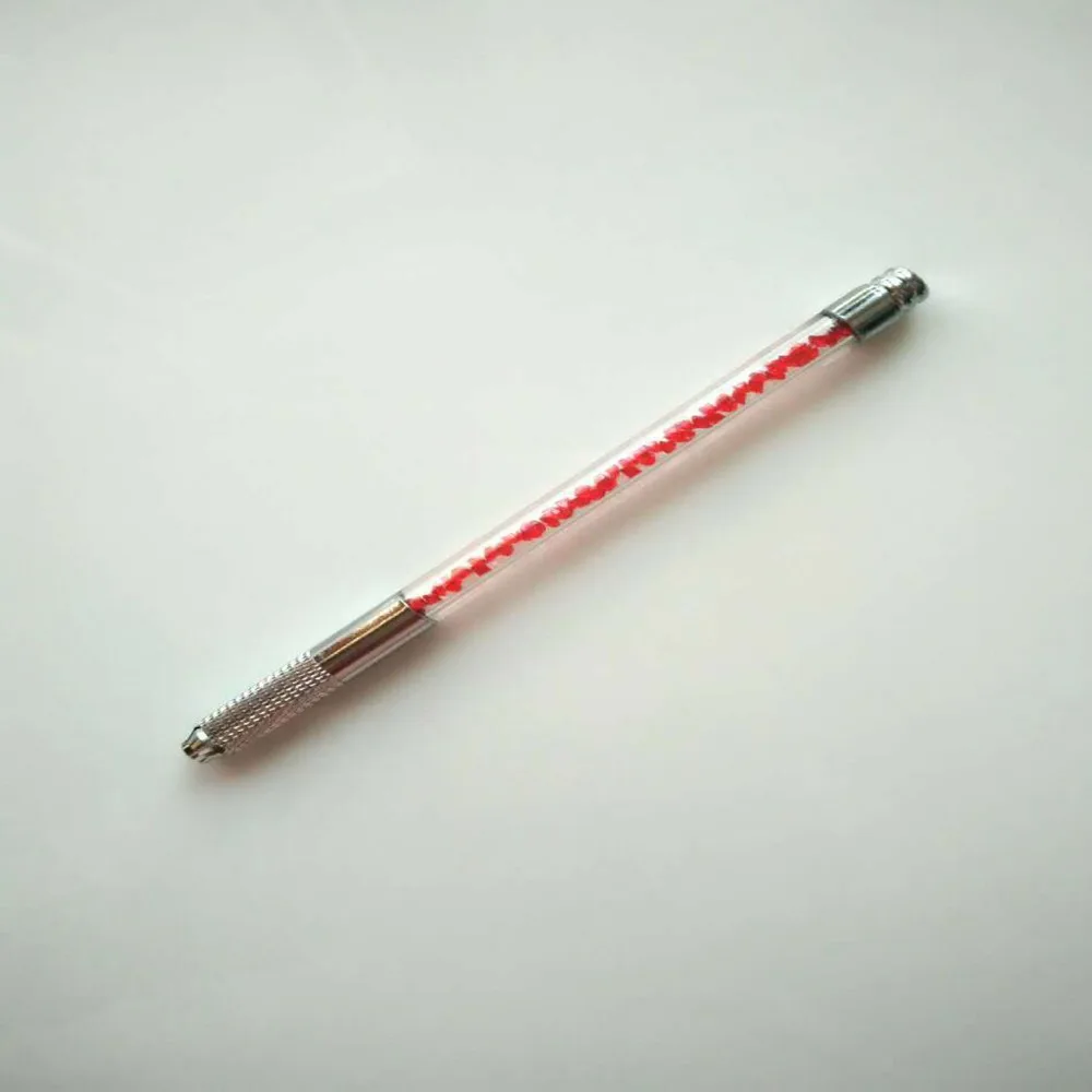 Pro татуаж руководство глаз брови татуировки Microblading ручка красная ручка|tattoo