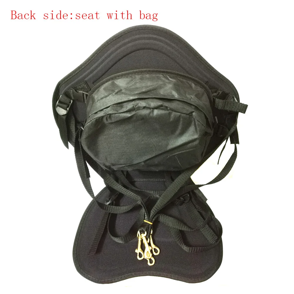 seat with bag Регулируемая подушка для сиденья каноэ каяк с рюкзаком для хранения - Цвет: seat with bag