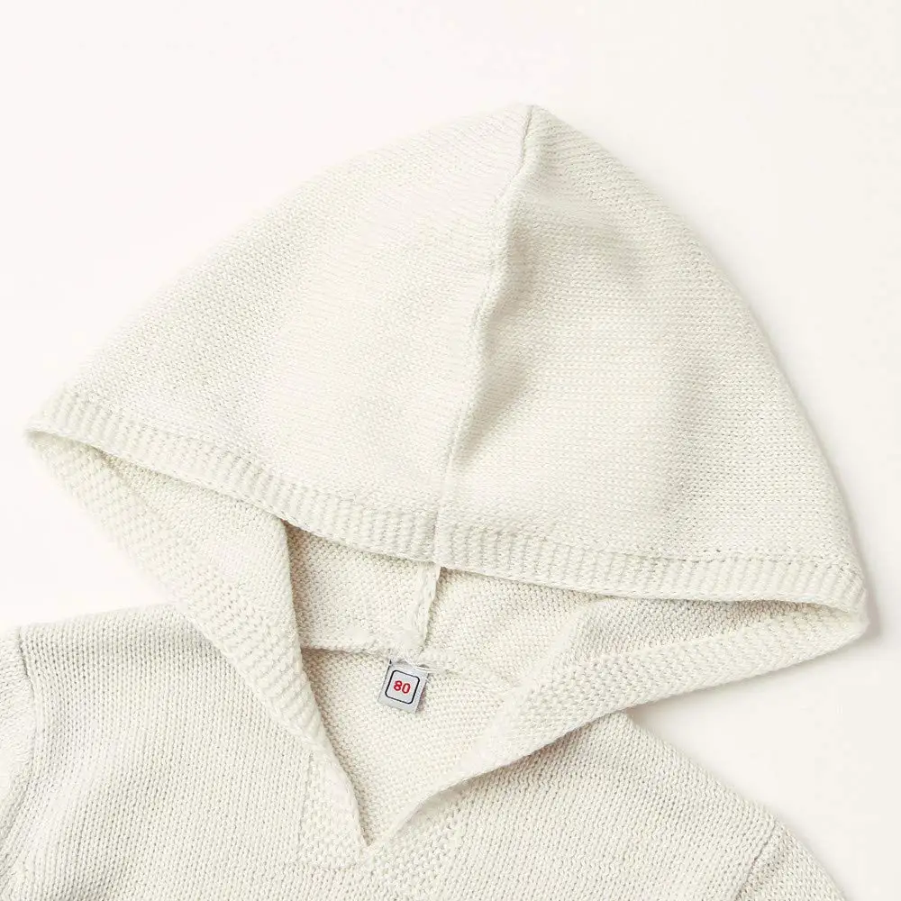 Вязаный свитер для новорожденных одежда маленьких мальчиков и девочек верхняя
