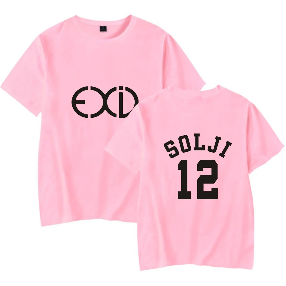 Мужские футболки с надписью I LOVE YOU EXID GROUD свободные повседневные в стиле хип-хоп