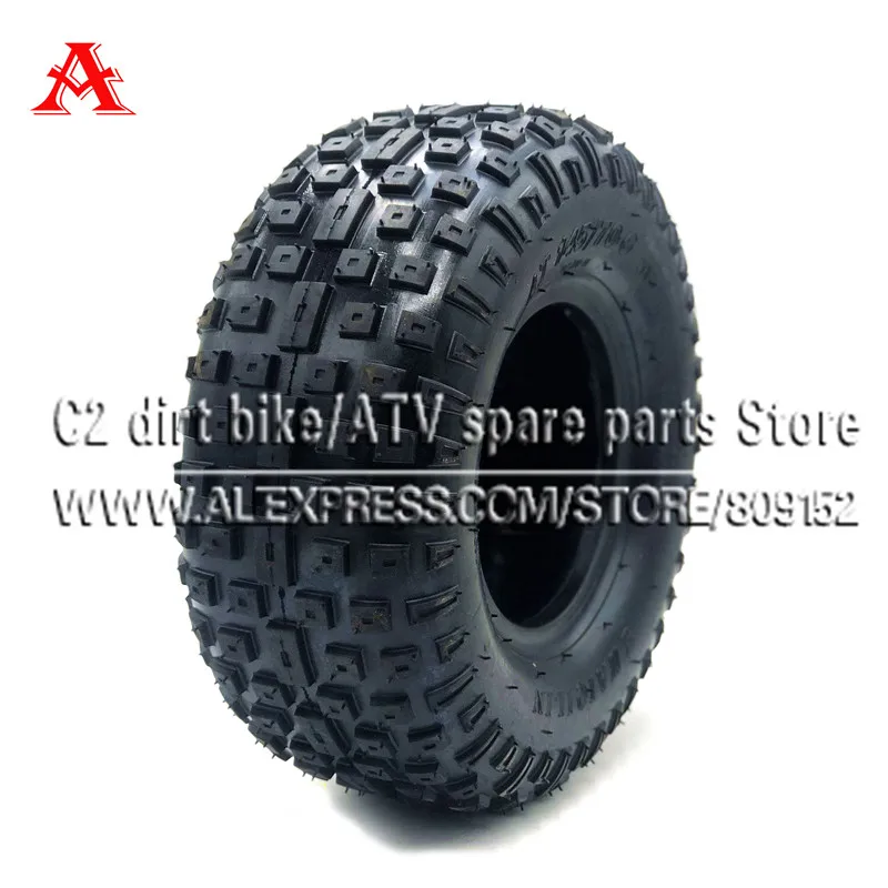 Синий 6 дюймов ATV шины 145/70-6 четыре колеса vehcile подходит для 50cc 70cc 110cc маленький ATV передние или задние колеса - Цвет: Синий