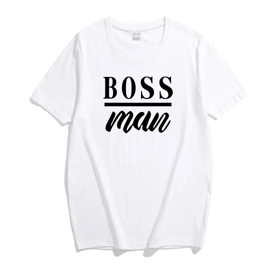 Одинаковая одежда для семьи футболка с надписью boss мамы и дочки папы ребенка