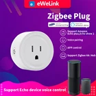 Умная розетка eWeLink ZigBee, беспроводной хаб с голосовым управлением, Wi-Fi