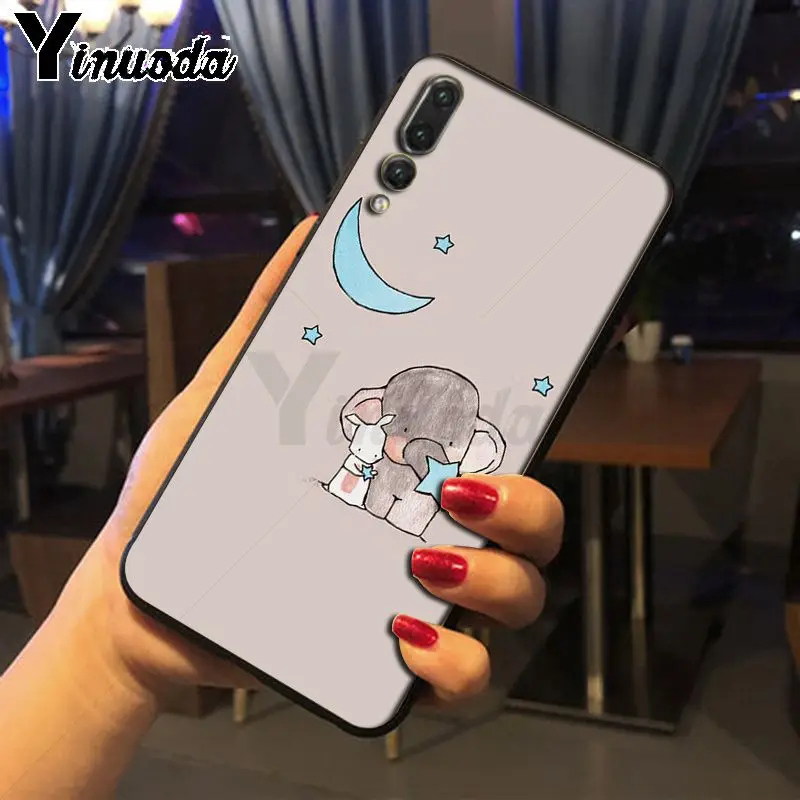 Yinuoda мультяшный Маленький принц чехол со слоном мягкий для телефона huawei p20 pro p20lite