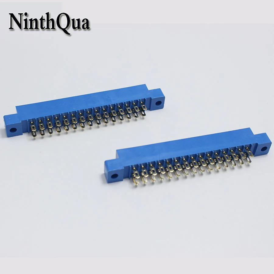 10pcs/Lot 805 Card Edge Connector 3.96mm Pitch 2x15 Row 30 Pin PCB Slot Solder Socket SP30 Dip Dip Wire Solder Type