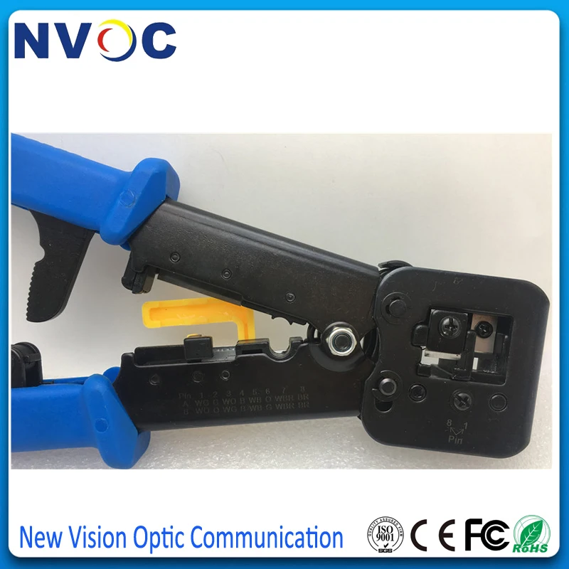 Обжимной инструмент EZ RJ45 для кабеля Lan многофункциональный обжимной сетей RJ11 6P 8P