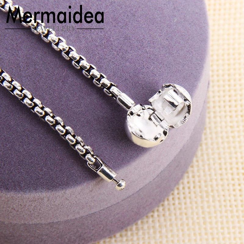 3MM Bright/ Thai silver plated Basic Link Chains Necklaces Women Men Karma Diy Necklace Accessories Fit Beads Fashion Jewelry - купить по