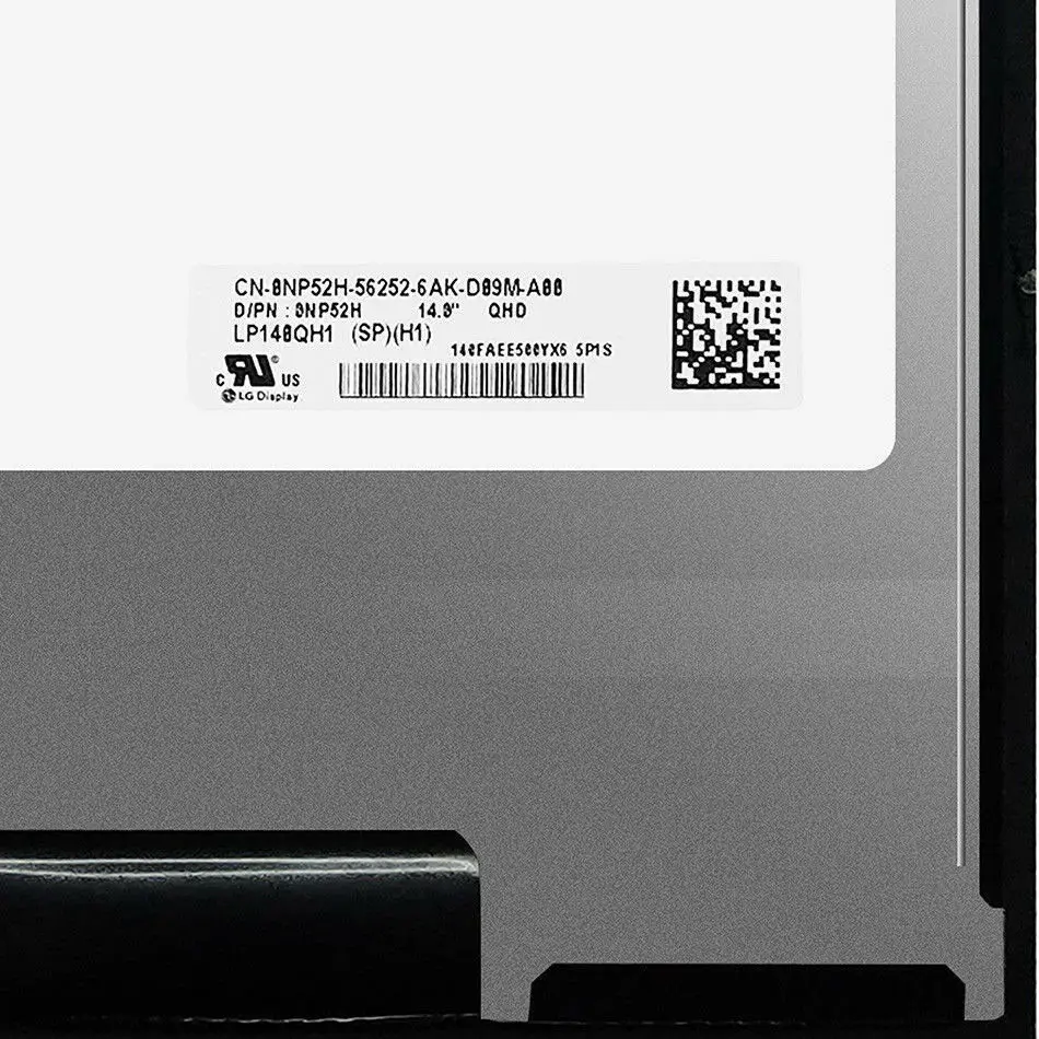 Для Dell Latitude 7480 E7480 2560x1440 светодиодный ЖК дисплей сенсорный экран в сборе|ЖК-экран
