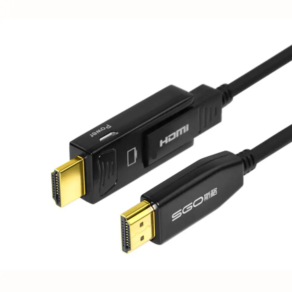 Волоконно оптический кабель Hdmi 2 0 4K @ 60Hz 4:4:4 ультра высокой Скорость 18 Гбит