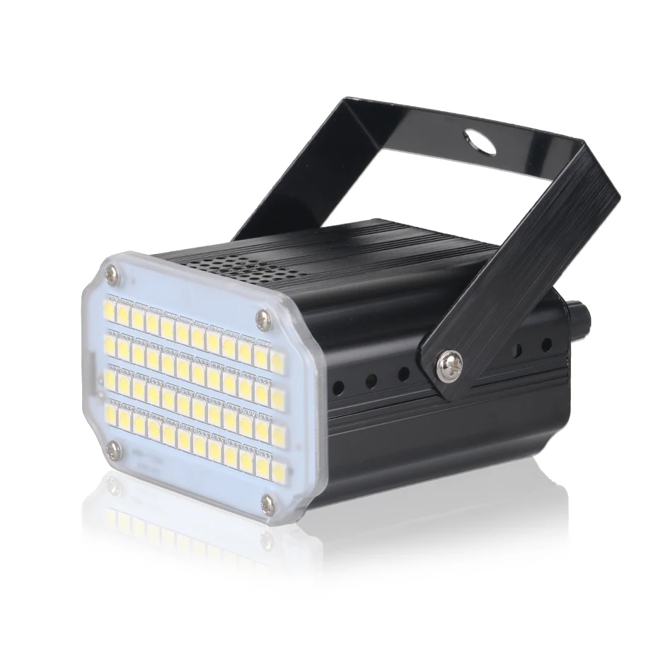 ALIEN 48 RGB УФ светодиодный DJ диско Звук Активированный сценический эффект освещения вечерние праздничные Клубные стробоскопы с пультом дистанционного управления