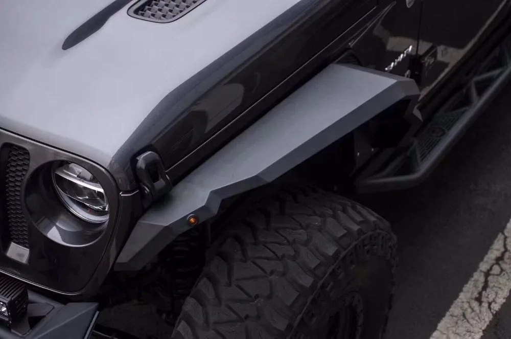 Крыло для Jeep Wrangler JK 2007- Хищник колеса брови алюминиевый сплав автомобильные аксессуары авто продукты внедорожный J342 Lantsun
