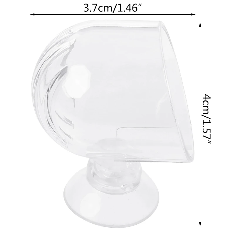 Стеклянные присоски для корма аквариума рыбы рассола креветки яиц красных