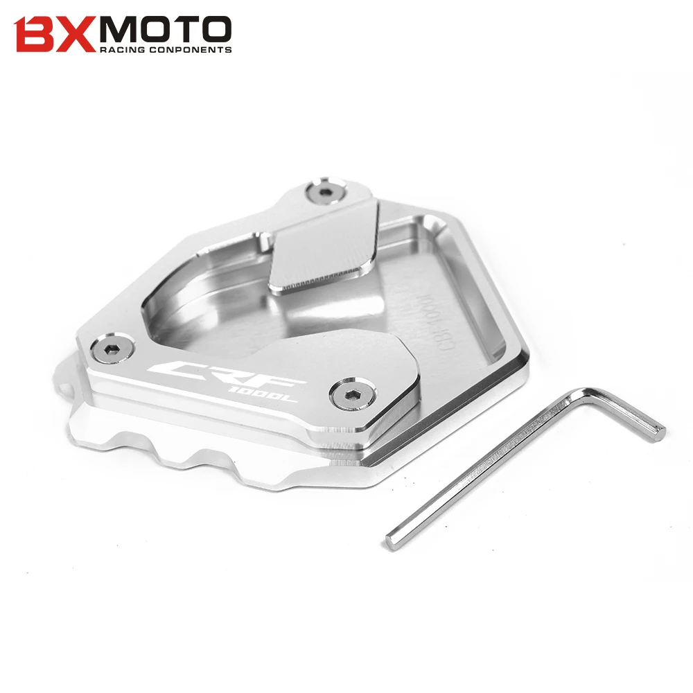 CRF1000L 2016-2017 откидная подставка удлинитель Накладка для мотоцикла CNC боковая Honda
